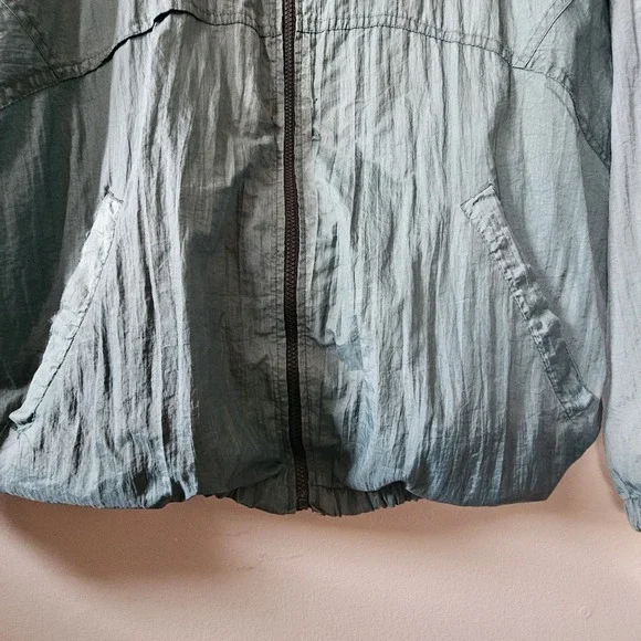 Vintage Russell Athletic Windbreaker Men's Size XL Green Full Zip‎ Made In USA - Picture 5 of 12